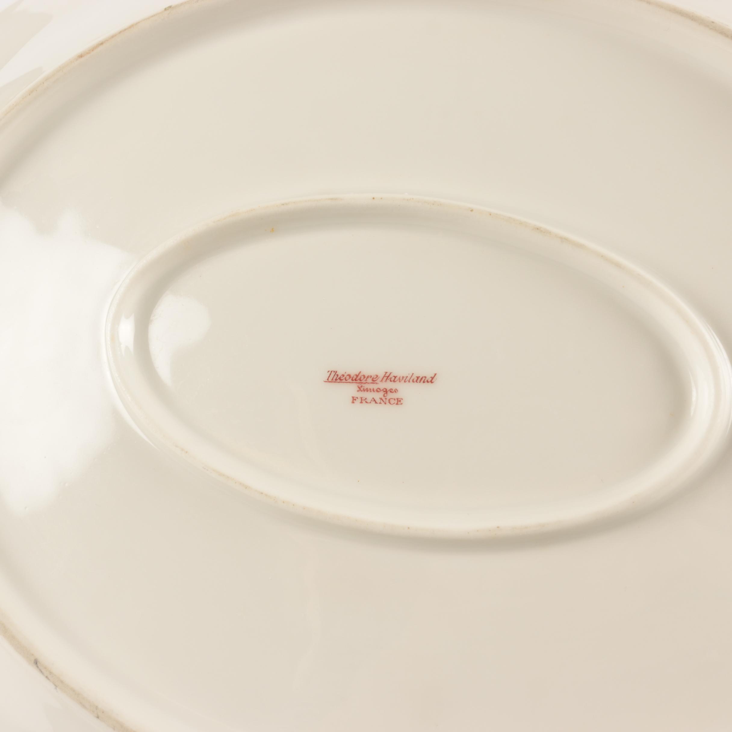 Vintage Haviland with Royal Worcester Serveware and Heinrich Collector Plates