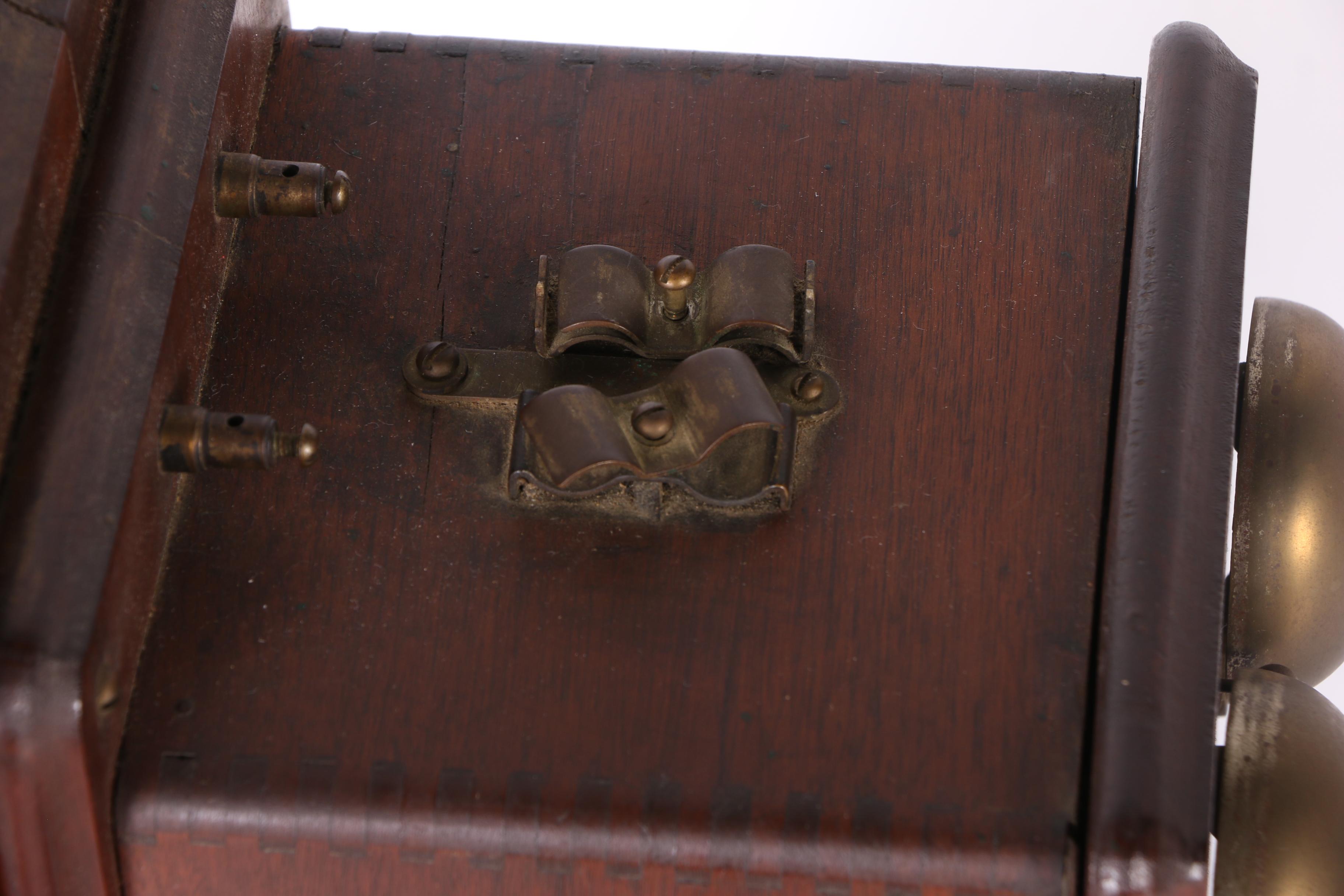 Antique Williams Telephone & Supply Co. Oak Wall Phone