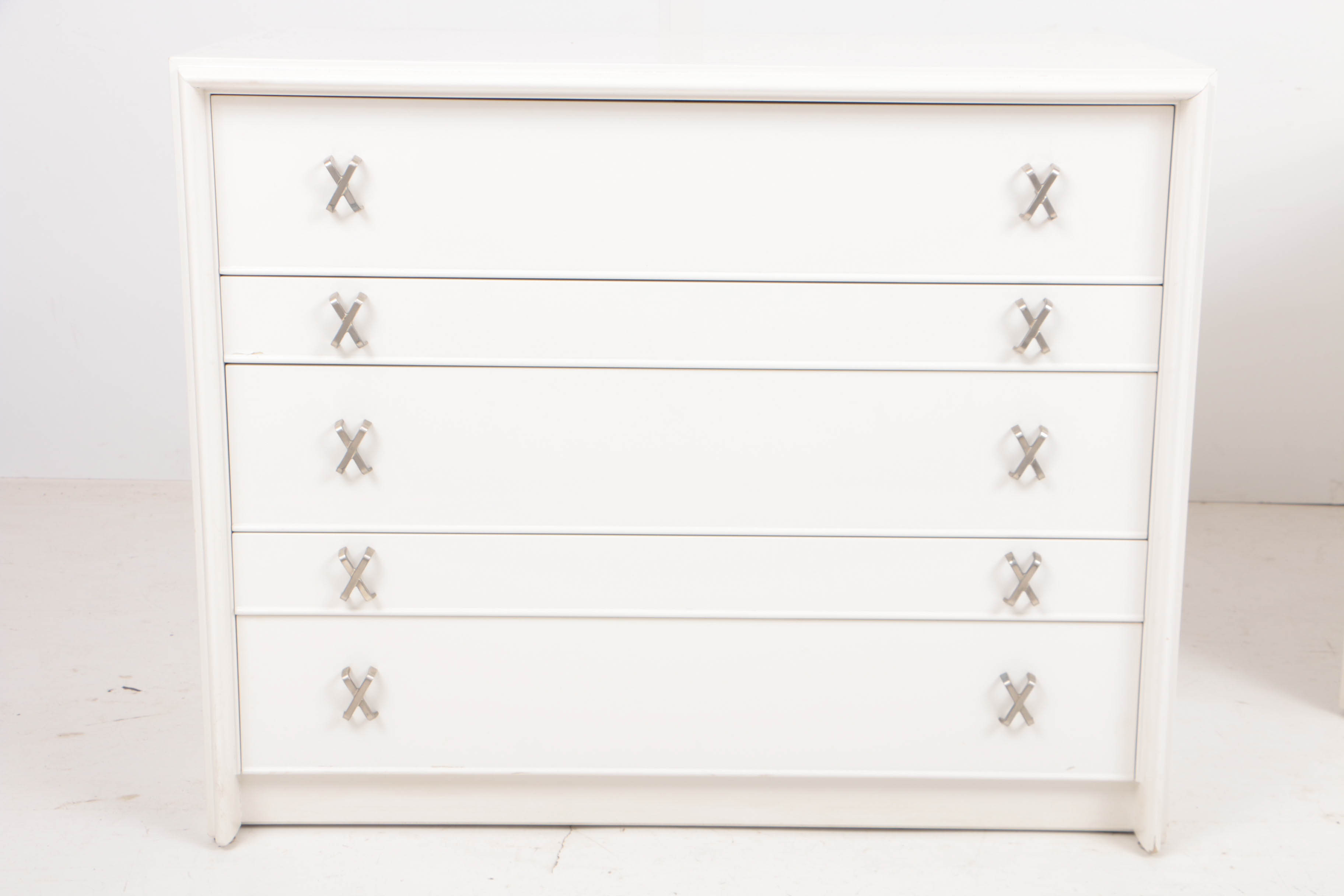 Pair of Lacquered Wood Chests of Drawers by Paul Frankl for Johnson Furniture