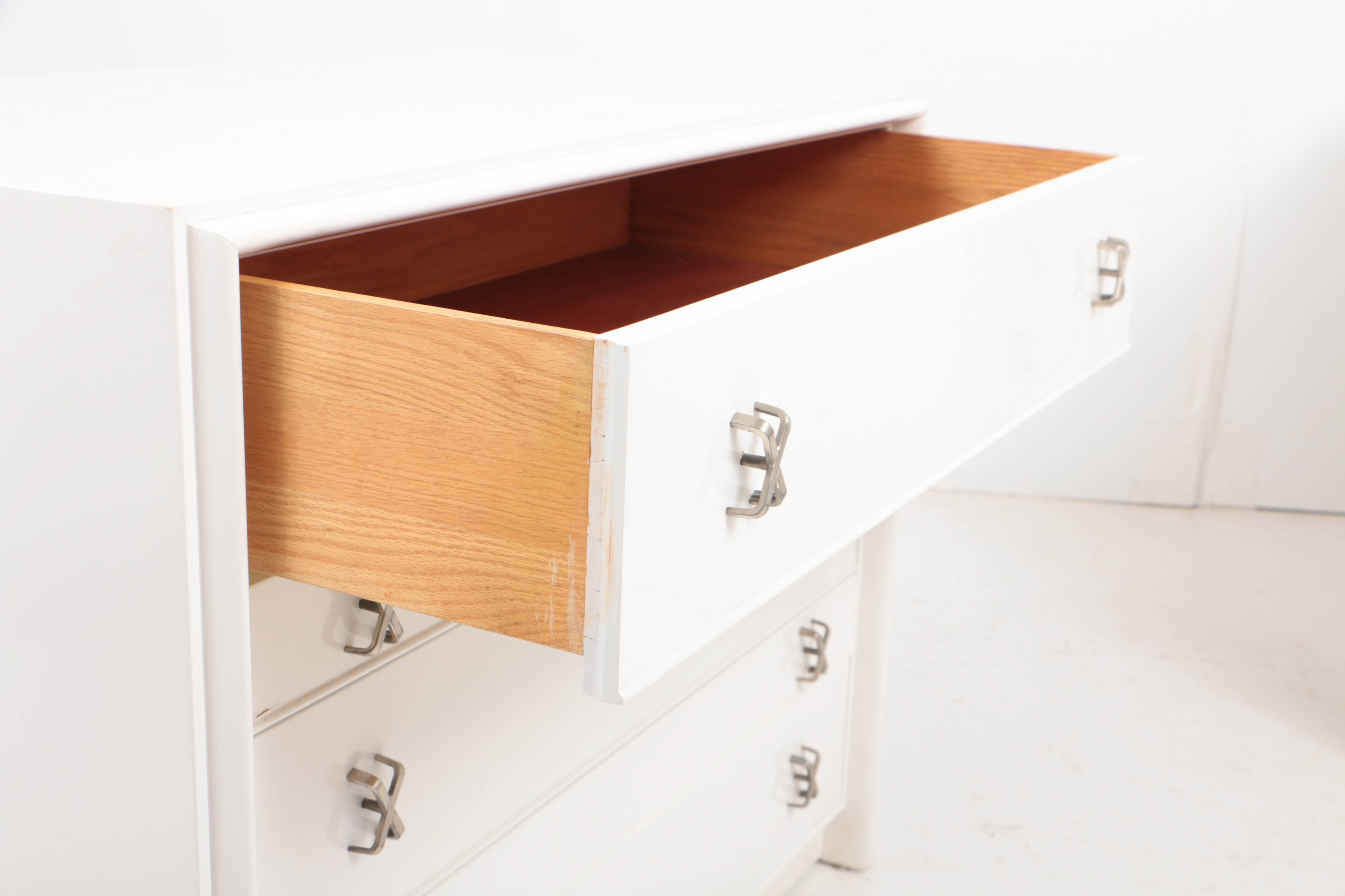 Pair of Lacquered Wood Chests of Drawers by Paul Frankl for Johnson Furniture