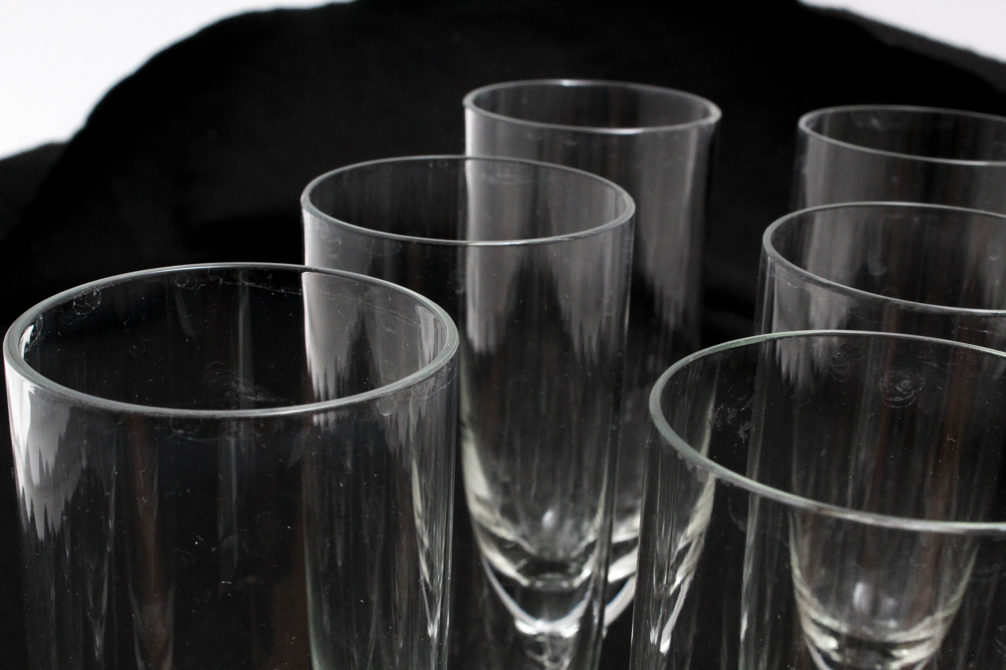 Champagne Flutes with Air-Twist Stem