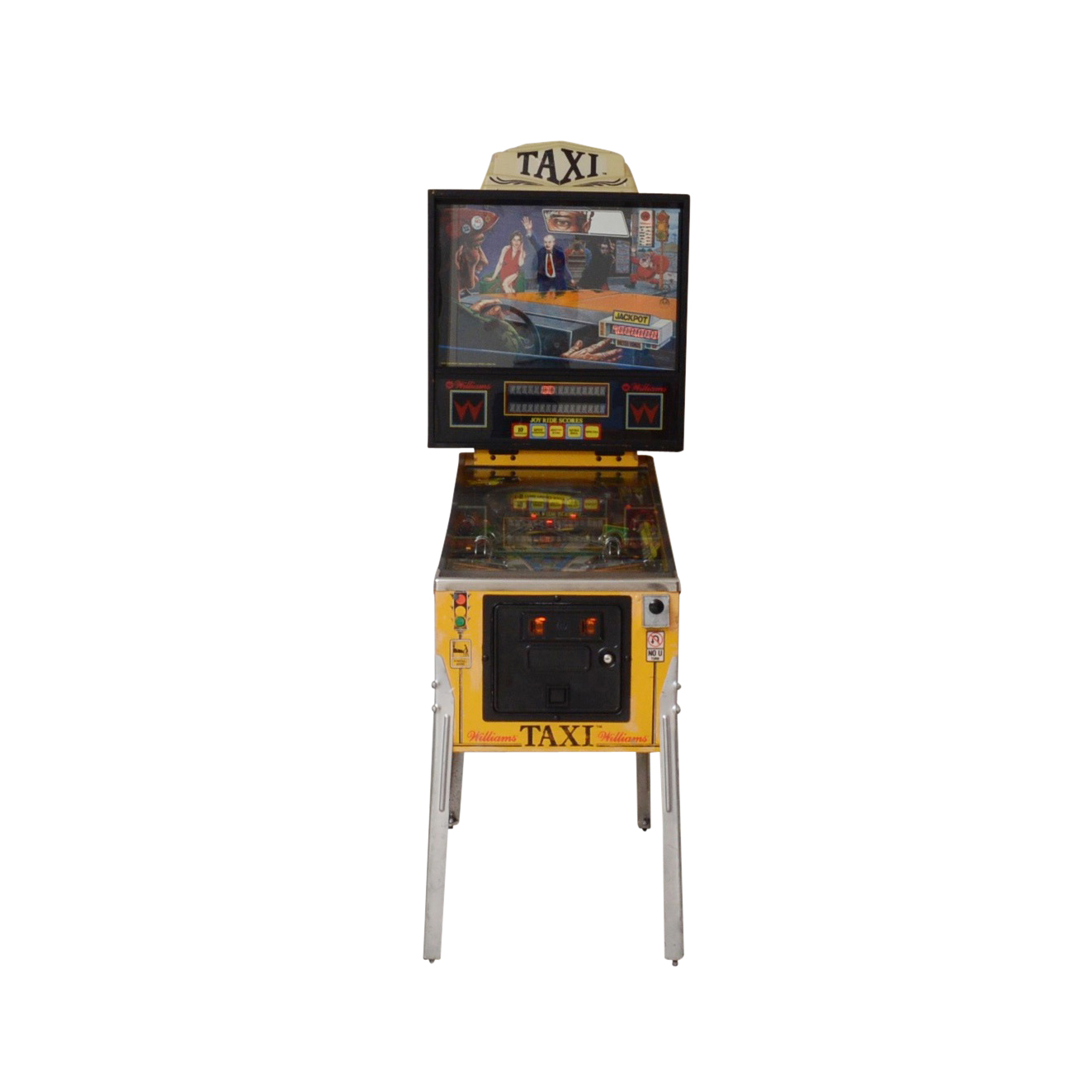 Retro 1988 Williams "Taxi" Pinball Machine