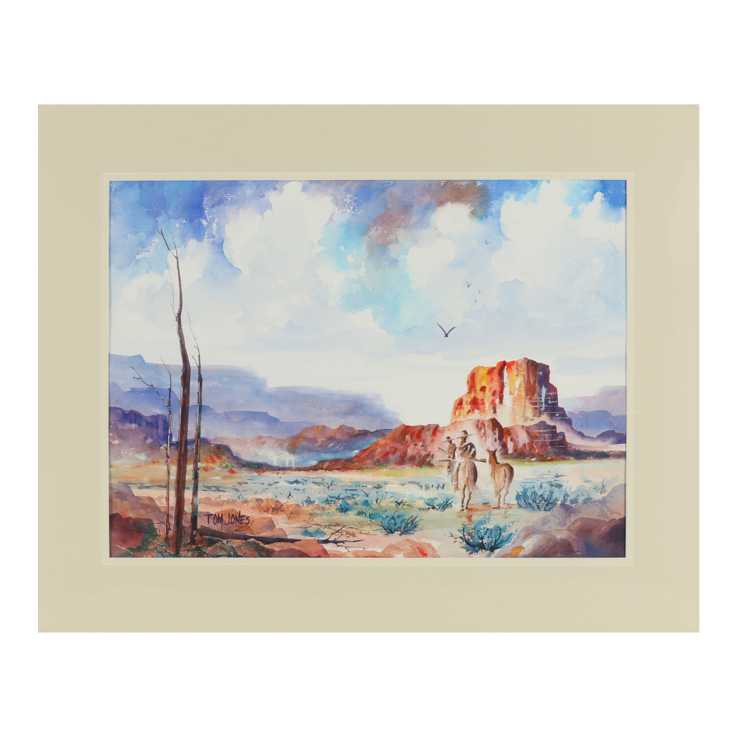 Tom Jones Watercolor Painting