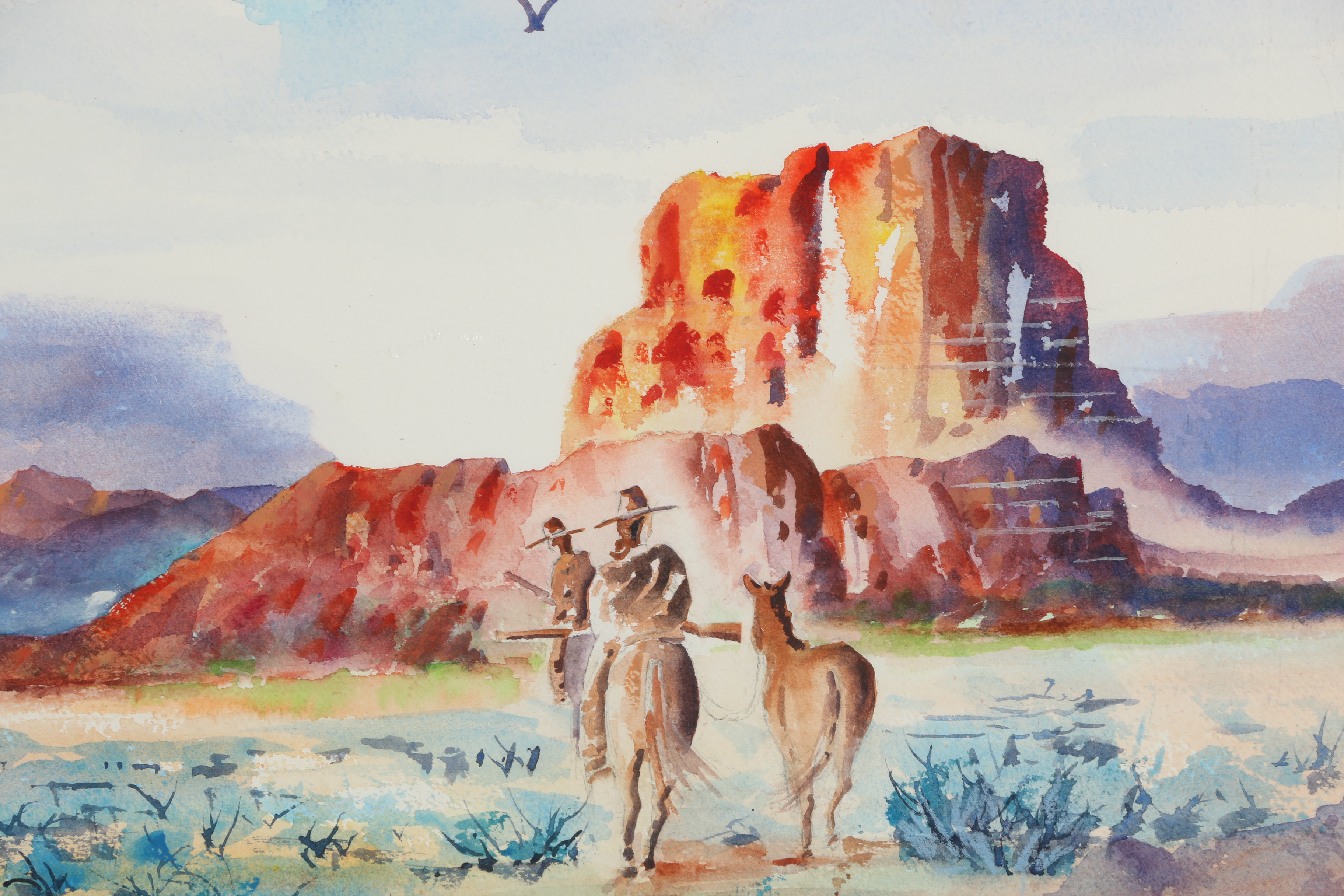 Tom Jones Watercolor Painting