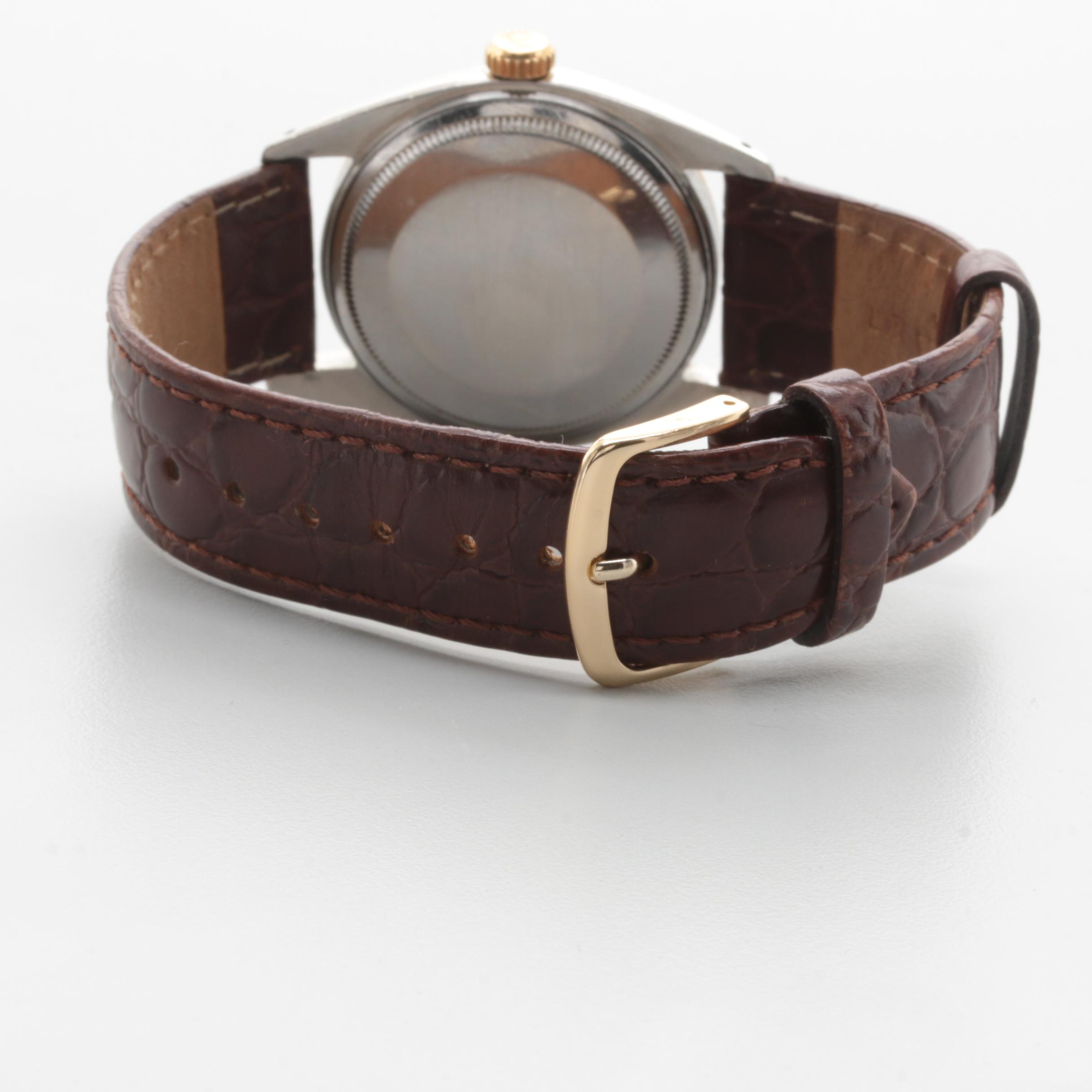 Rolex Datejust Oyster Perpetual Stainless Steel and 14K Yellow Gold Watch