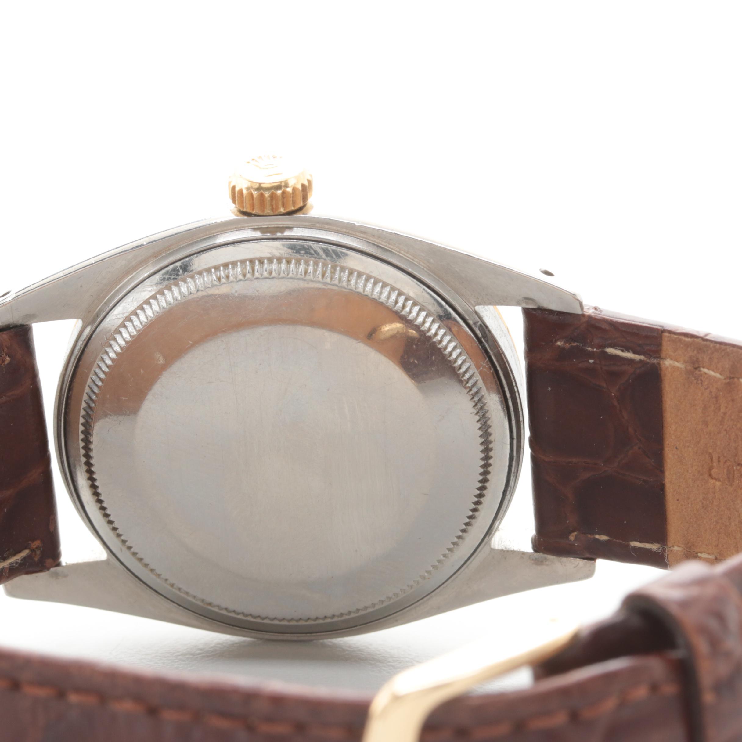 Rolex Datejust Oyster Perpetual Stainless Steel and 14K Yellow Gold Watch