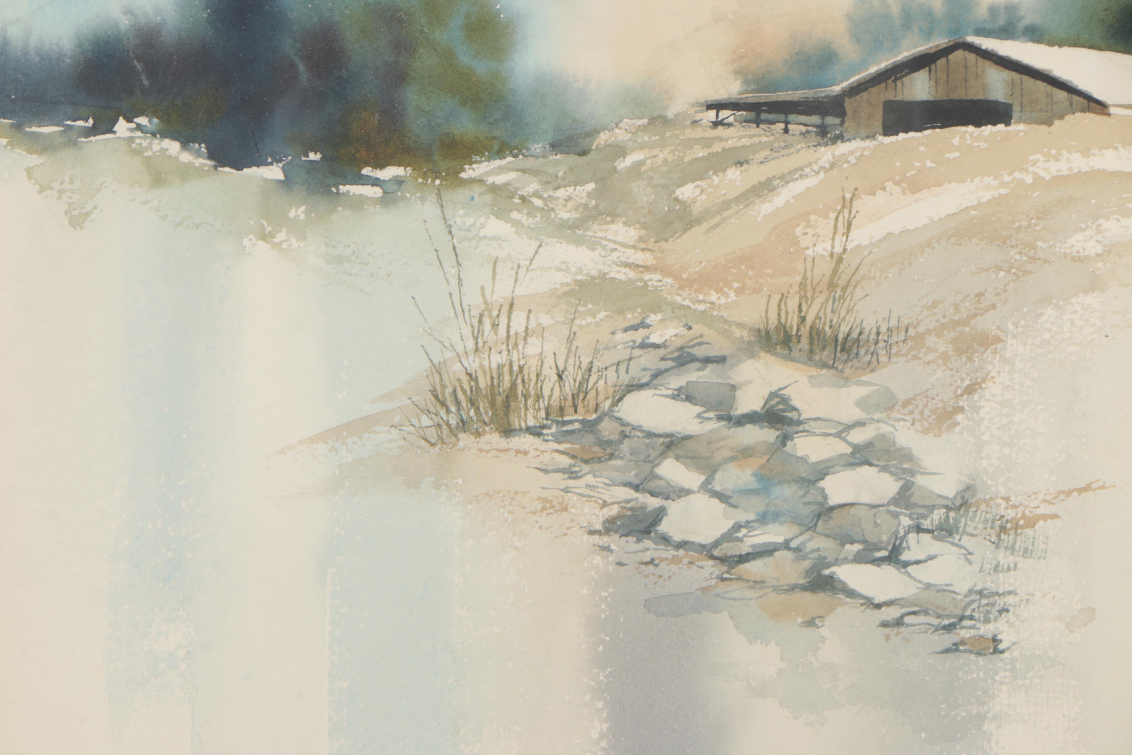 Ross Jordan Watercolor Painting