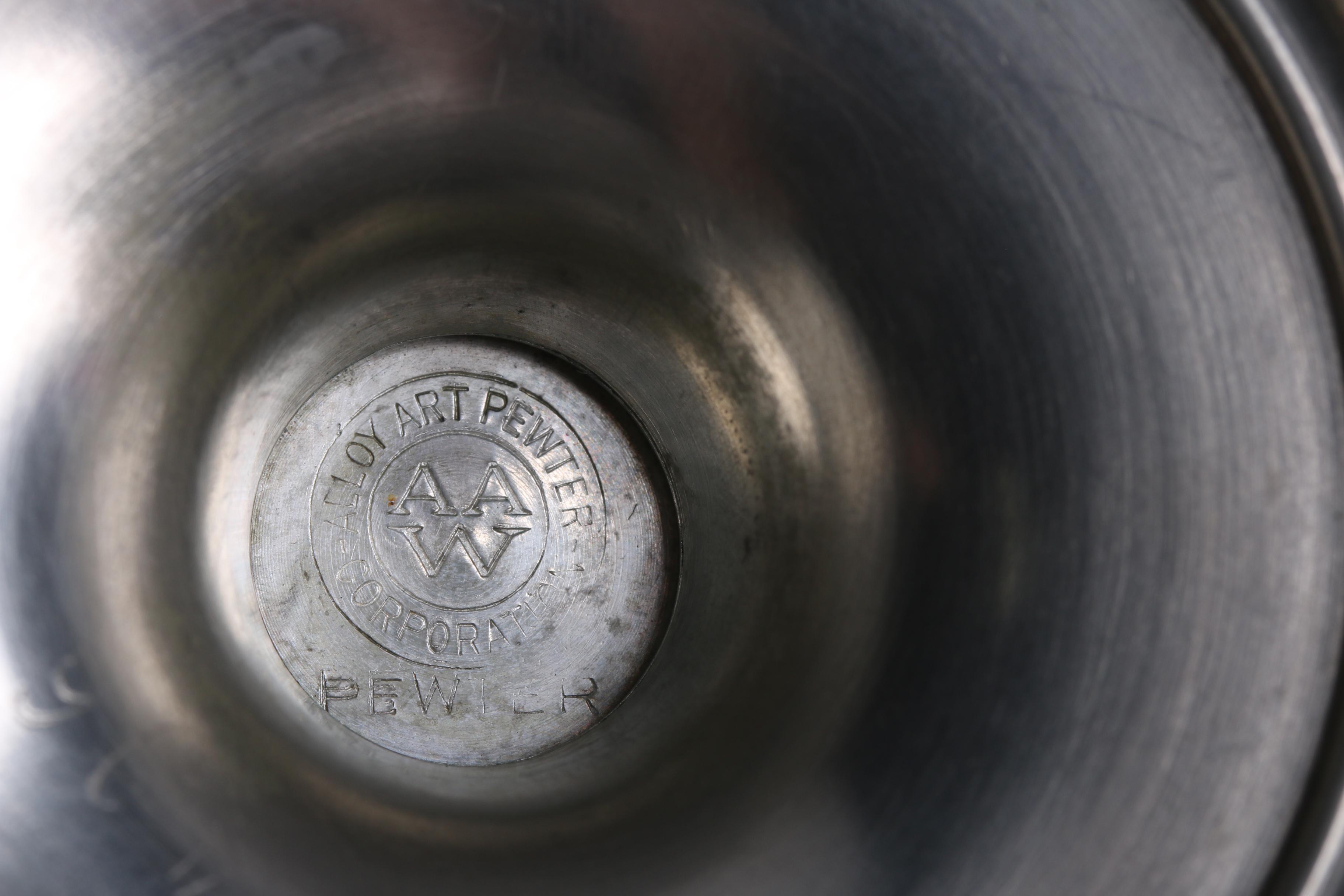 Pewter Tableware featuring Preisner, Alloy Art, and International