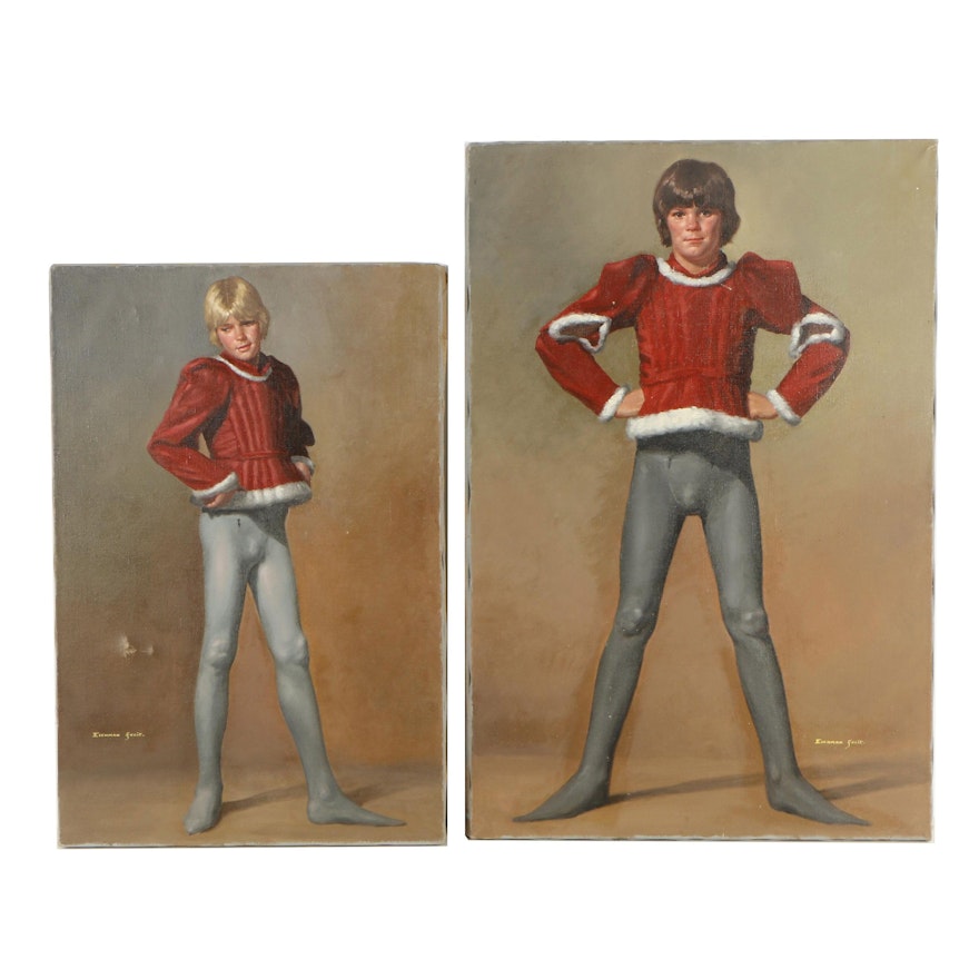 Eichman Oil Costume Paintings