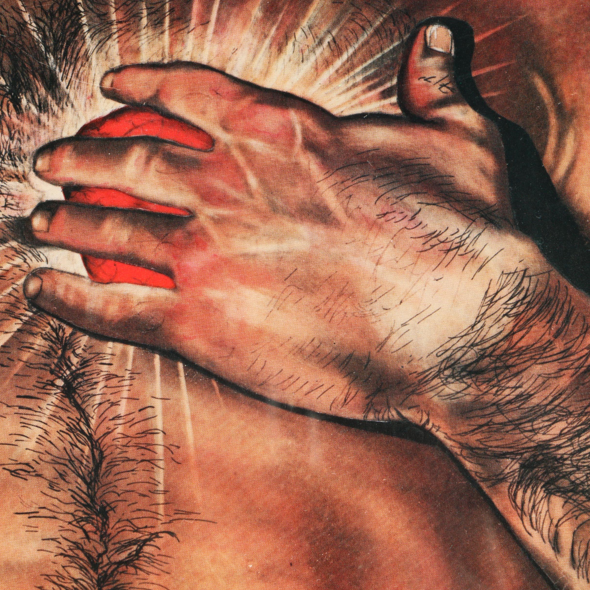 1980s Poster for NYC East Village Night Club "The Saint"