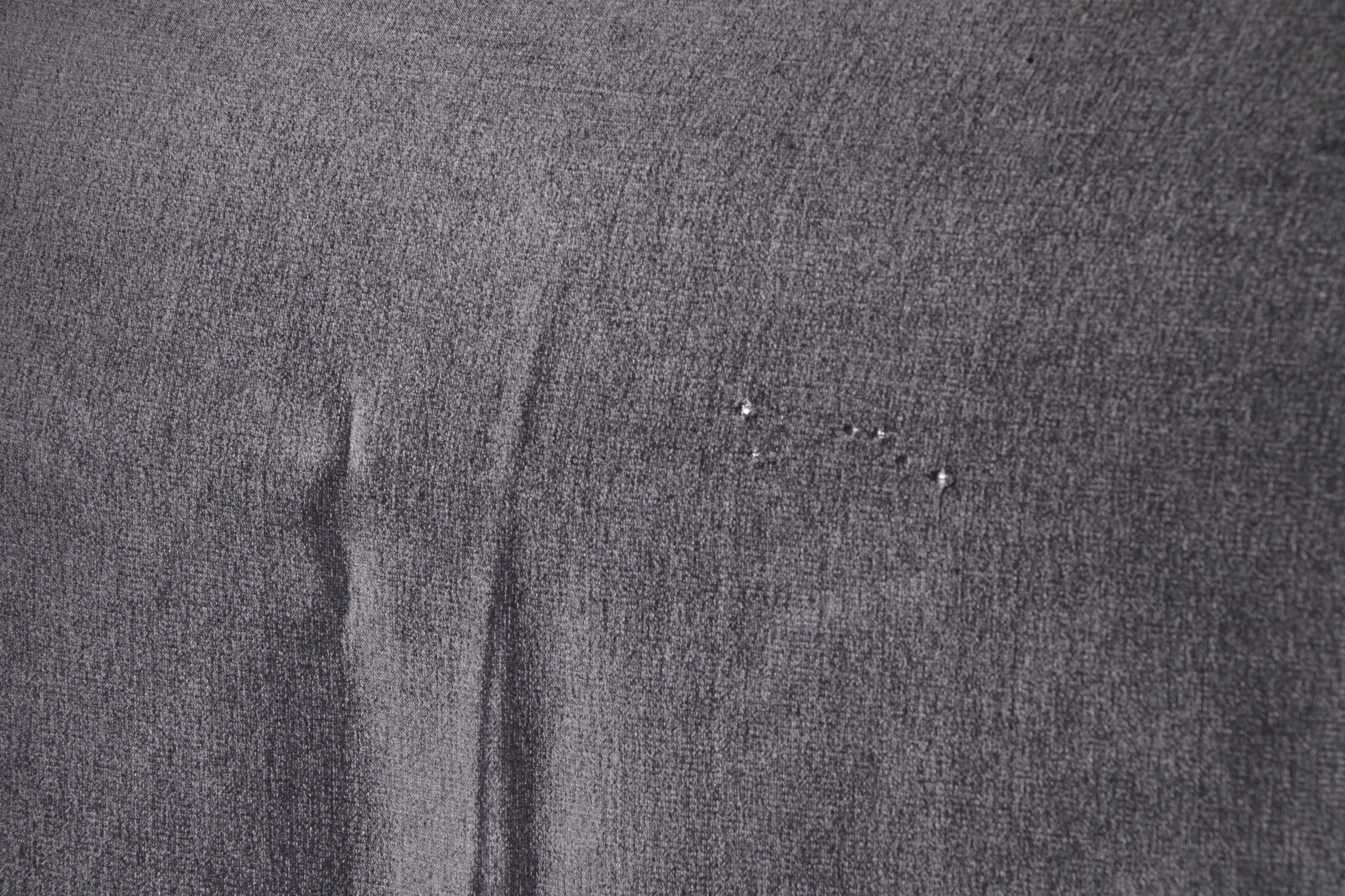 Vintage Chanel Signature Logo Black Silk Scarf