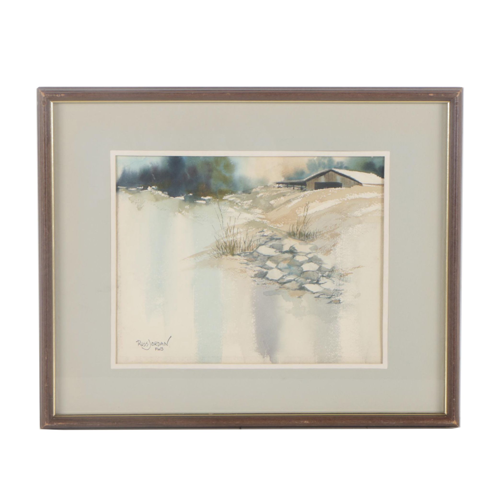 Ross Jordan Watercolor Painting