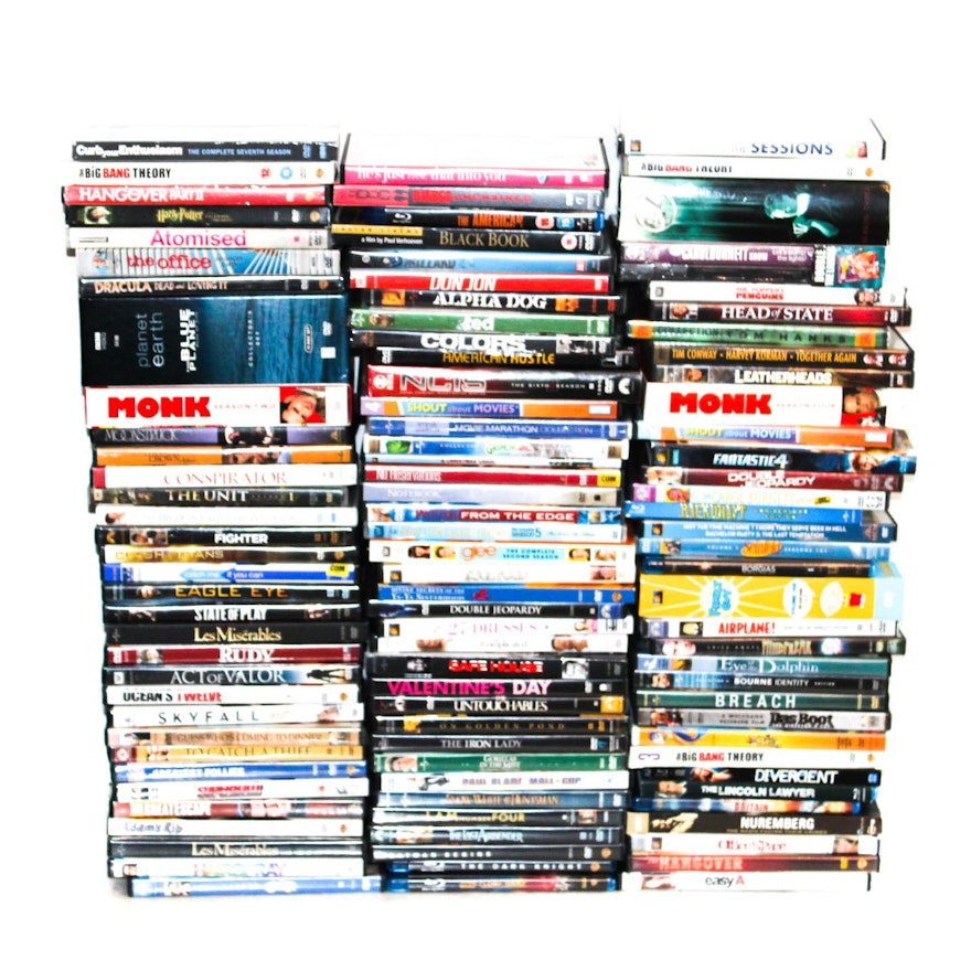 Films on DVD and Blu-Ray