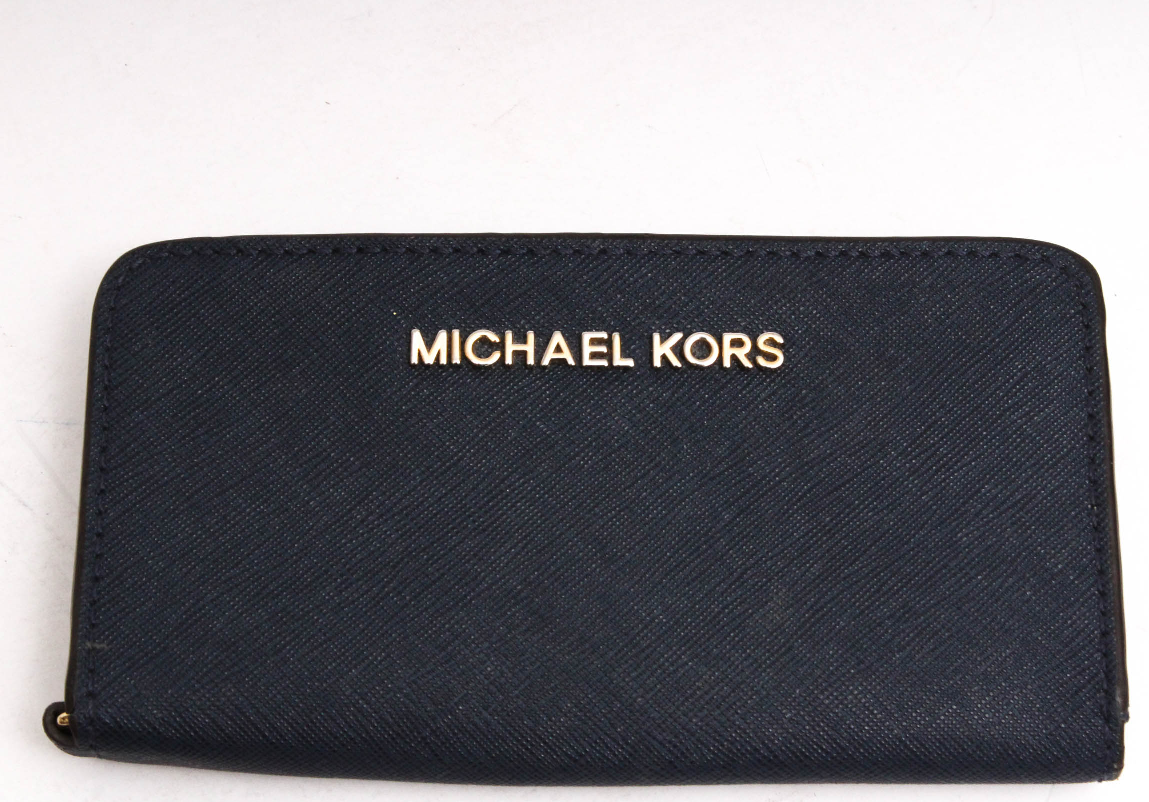 Michael Kors Leather Wallet and Coach Signature Canvas Wristlet