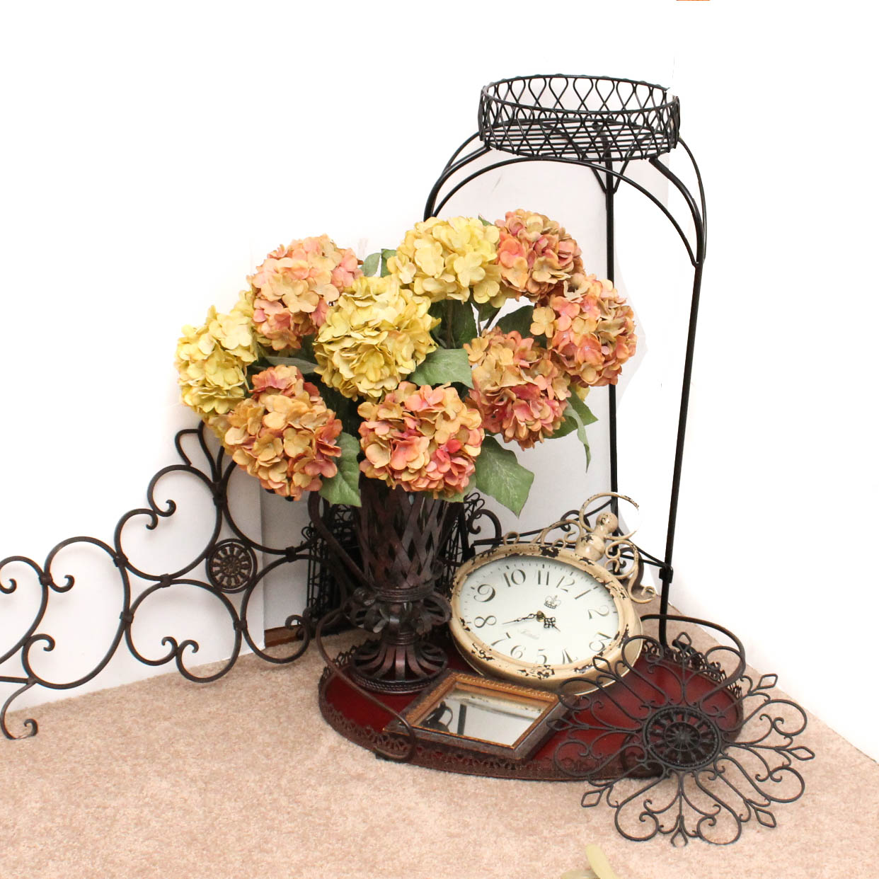 Wrought Metal Home Decor Collection