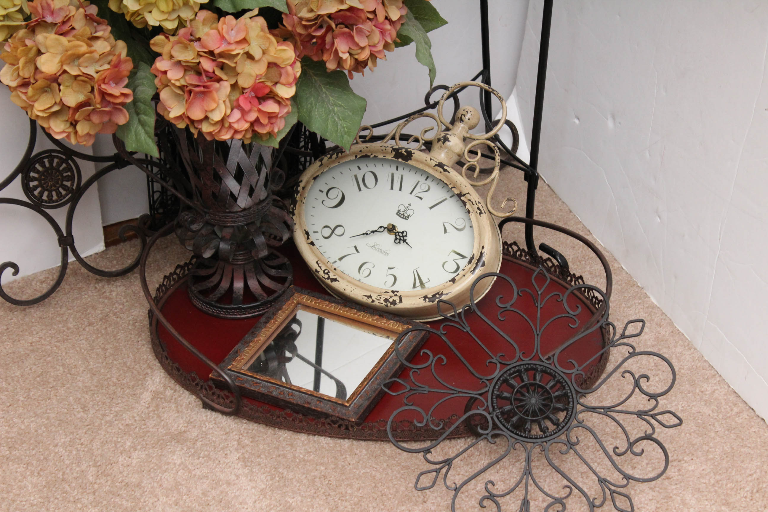 Wrought Metal Home Decor Collection