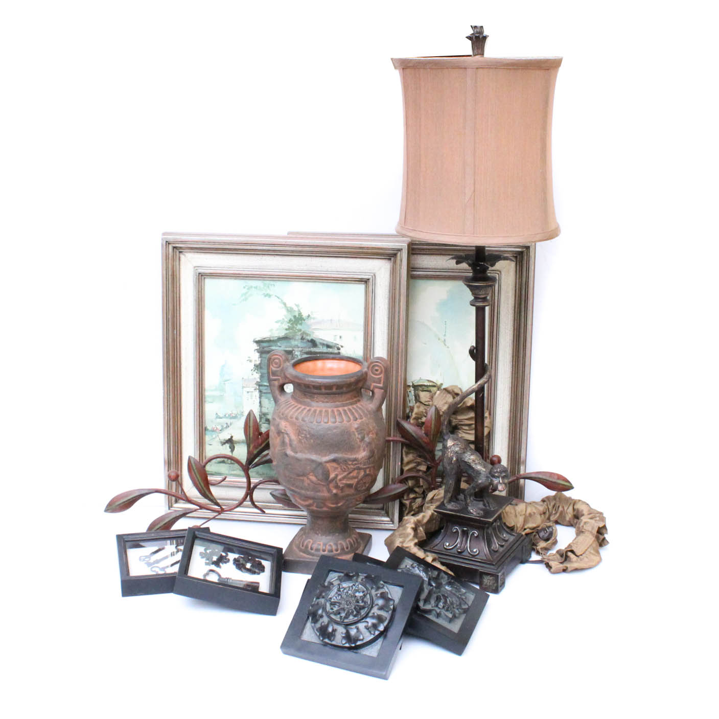 Artwork, Decor, and Lighting Assortment