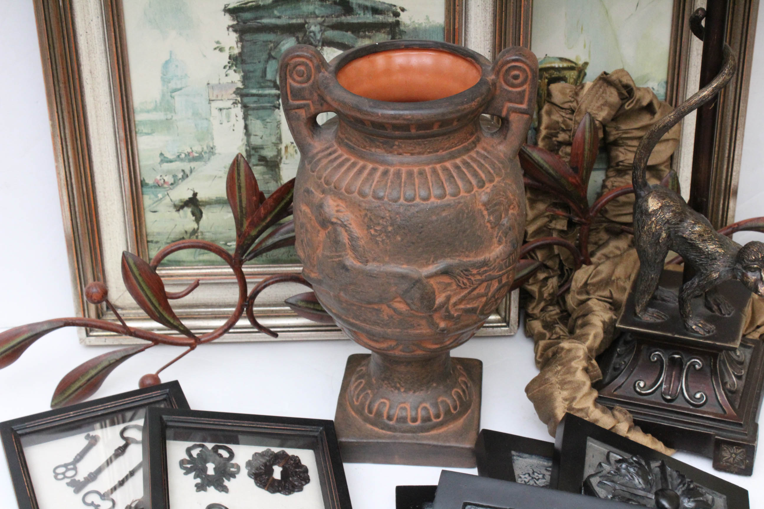 Artwork, Decor, and Lighting Assortment