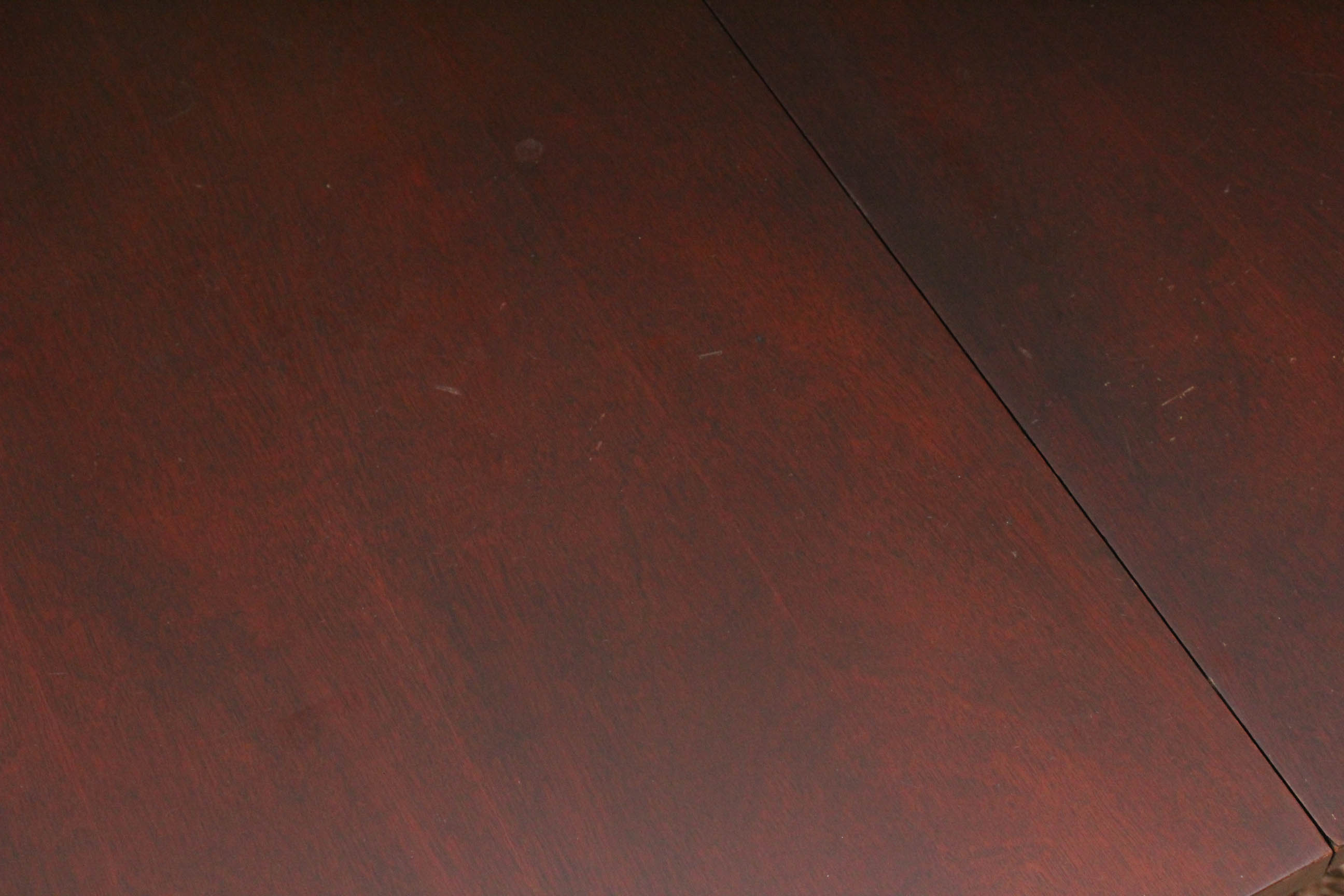 Colonial Revival Mahogany Game Table by Mersman