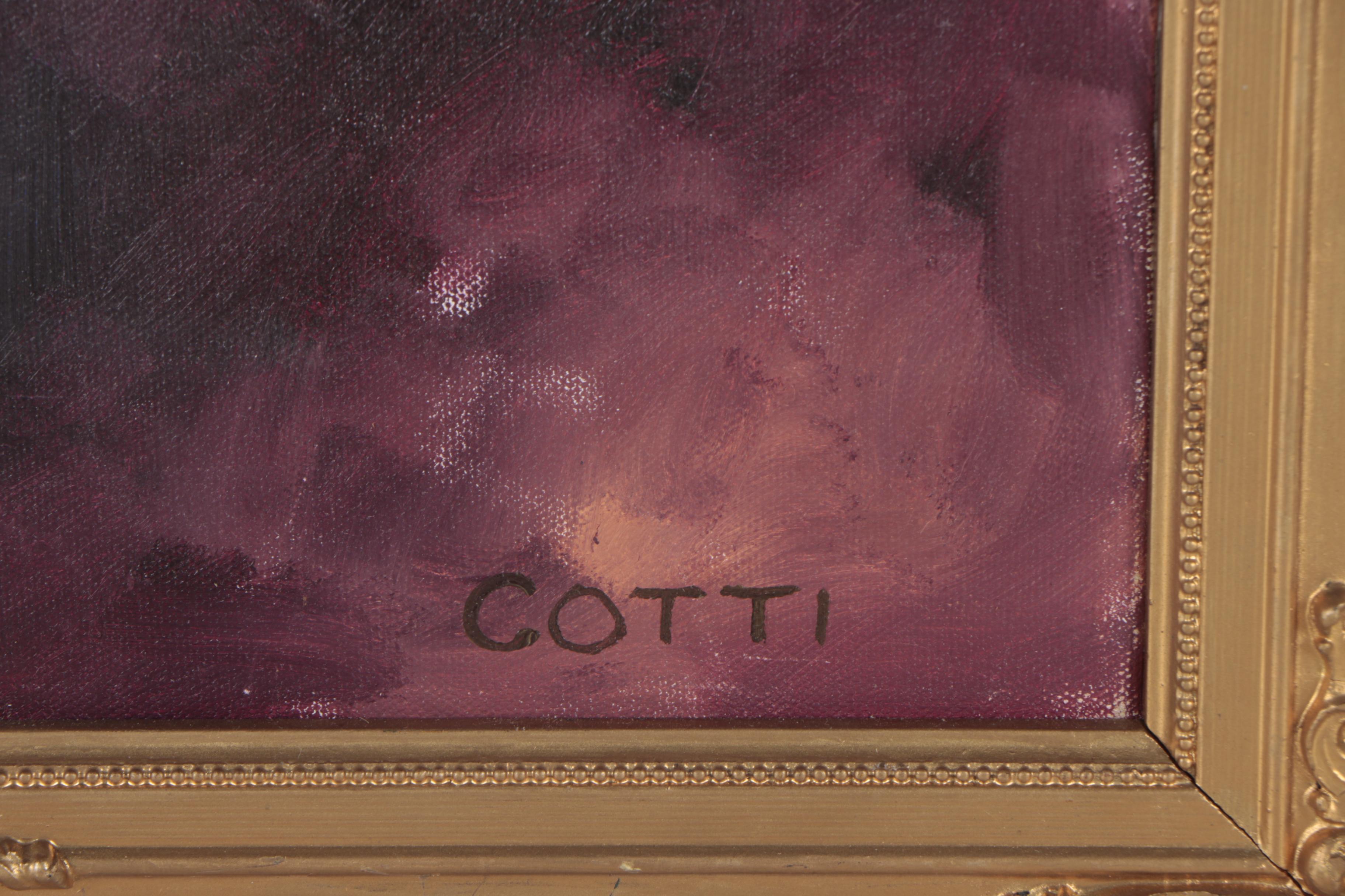 Marcos Cotti Lorango Oil Painting "Matt Damon"