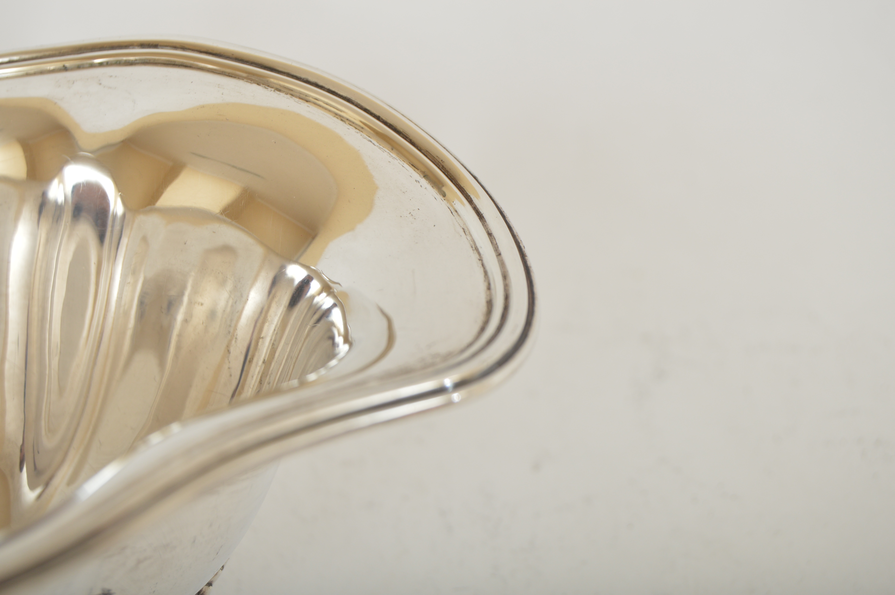 Towle George II Style Monogrammed Sterling Silver Bowl for Frank Herschede