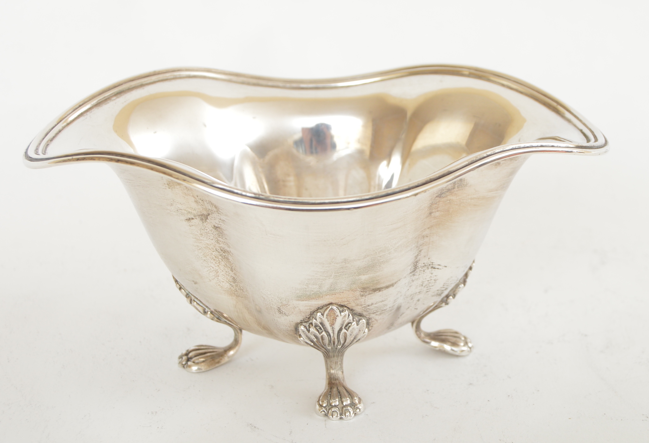 Towle George II Style Monogrammed Sterling Silver Bowl for Frank Herschede