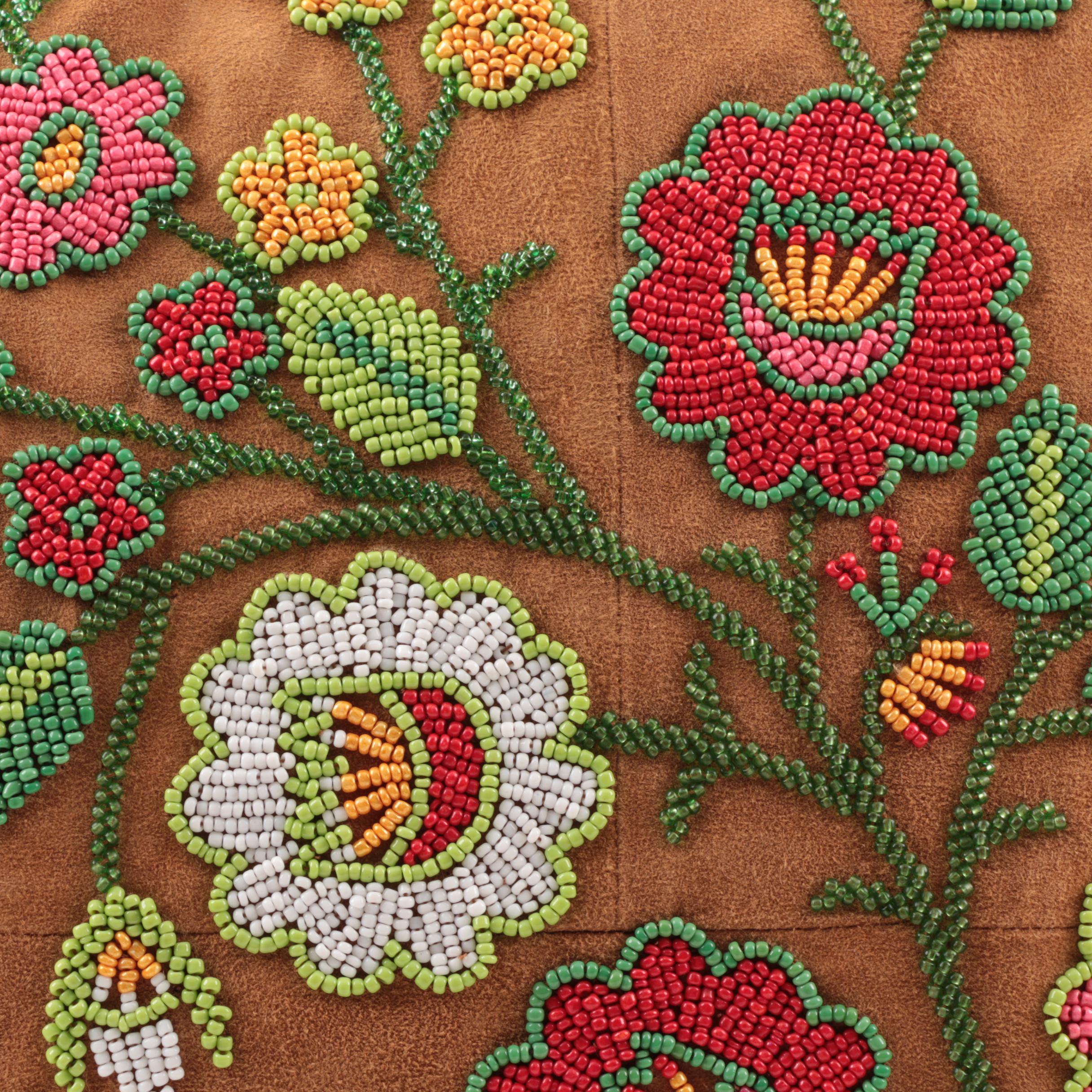 Double D Ranch and Tasha Polizzi Bead Embroidered Leather Accent Pillows