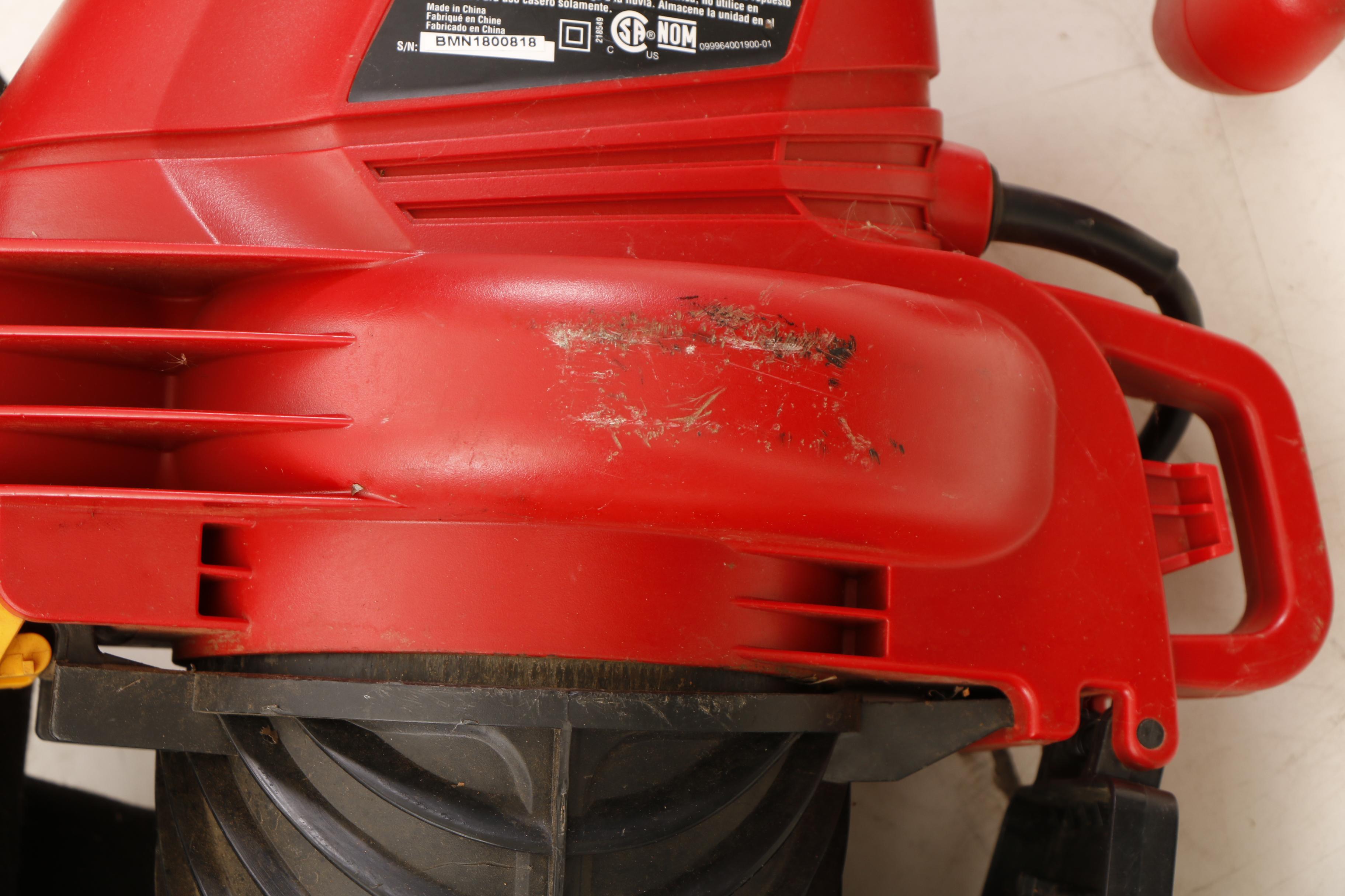 Homelite 2-Speed Blower Vac and Megalite Ladder