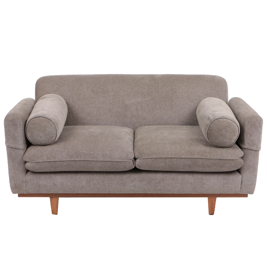 Custom Made Sofa Upholstered in Designer Fabric