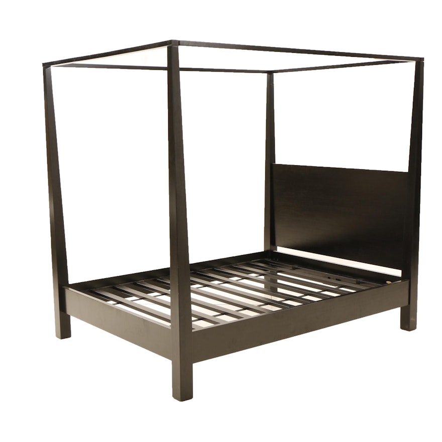 Modernist Full Sized Canopy Bed
