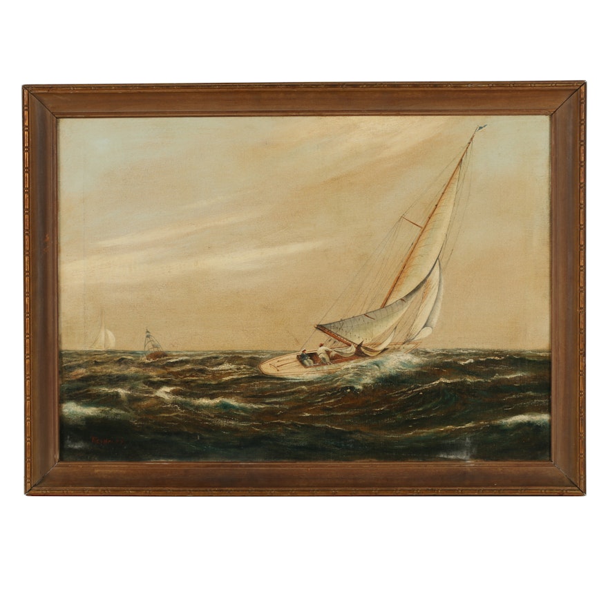 Reynolds Oil Painting