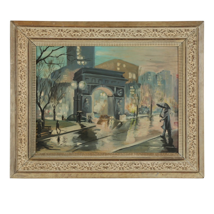 Mid-20th Century Oil Painting