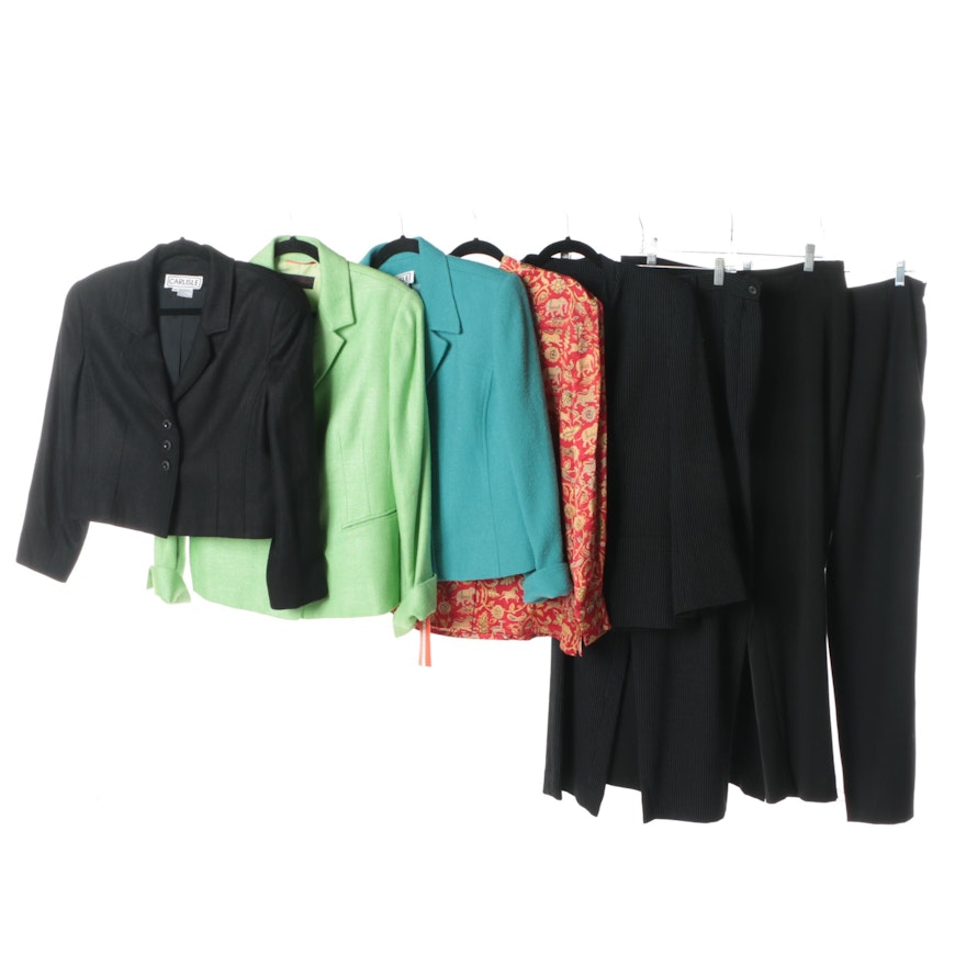 Women's Carlisle and Nina McLemore Pantsuits, Blazers and Blouse