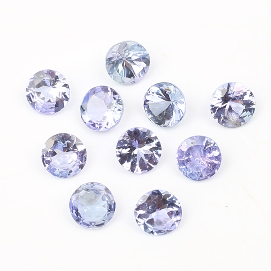 Loose 2.50 CTW Tanzanite Gemstones