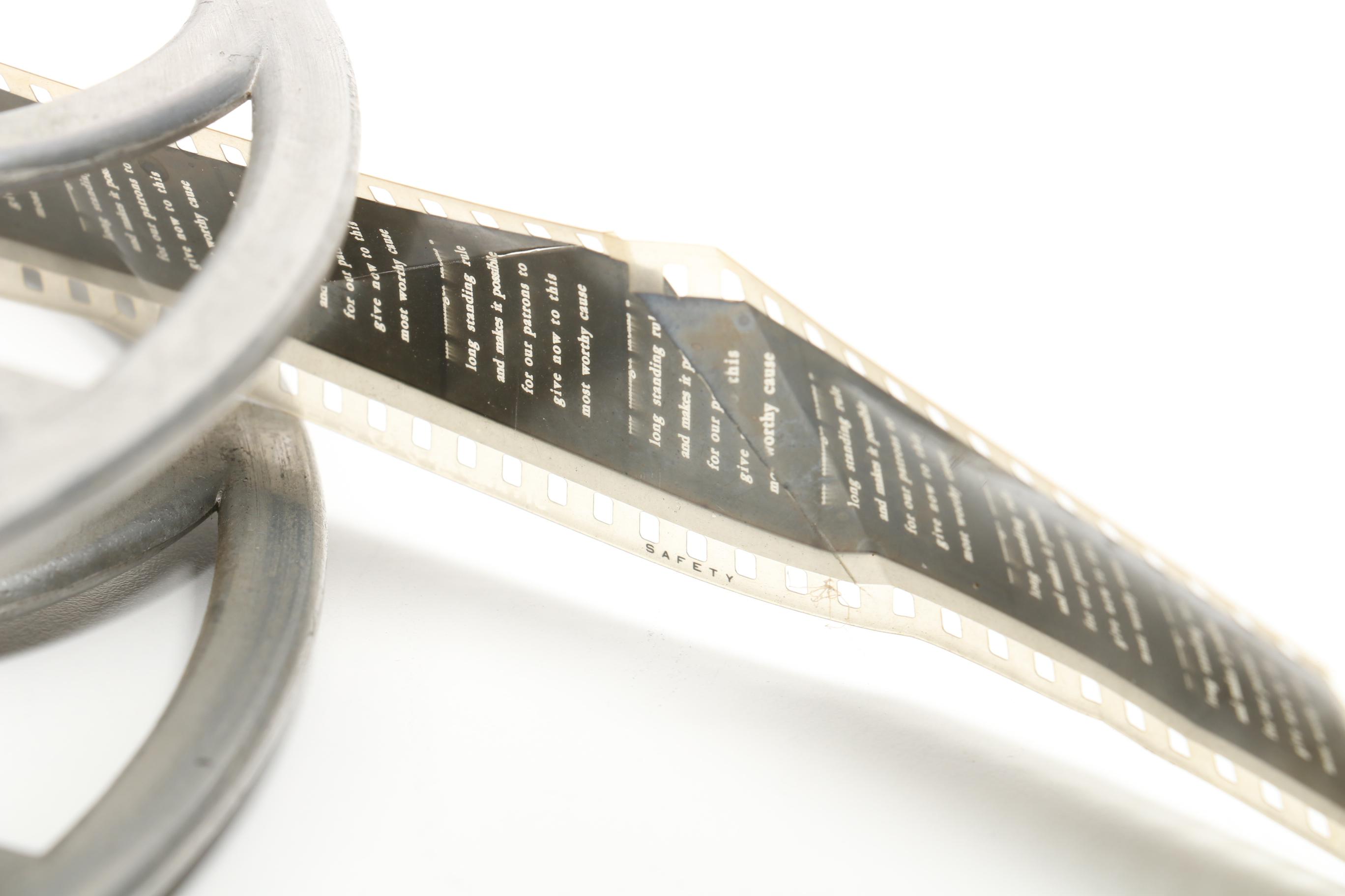 Vintage Movie Reel of President Eisenhower in Korea