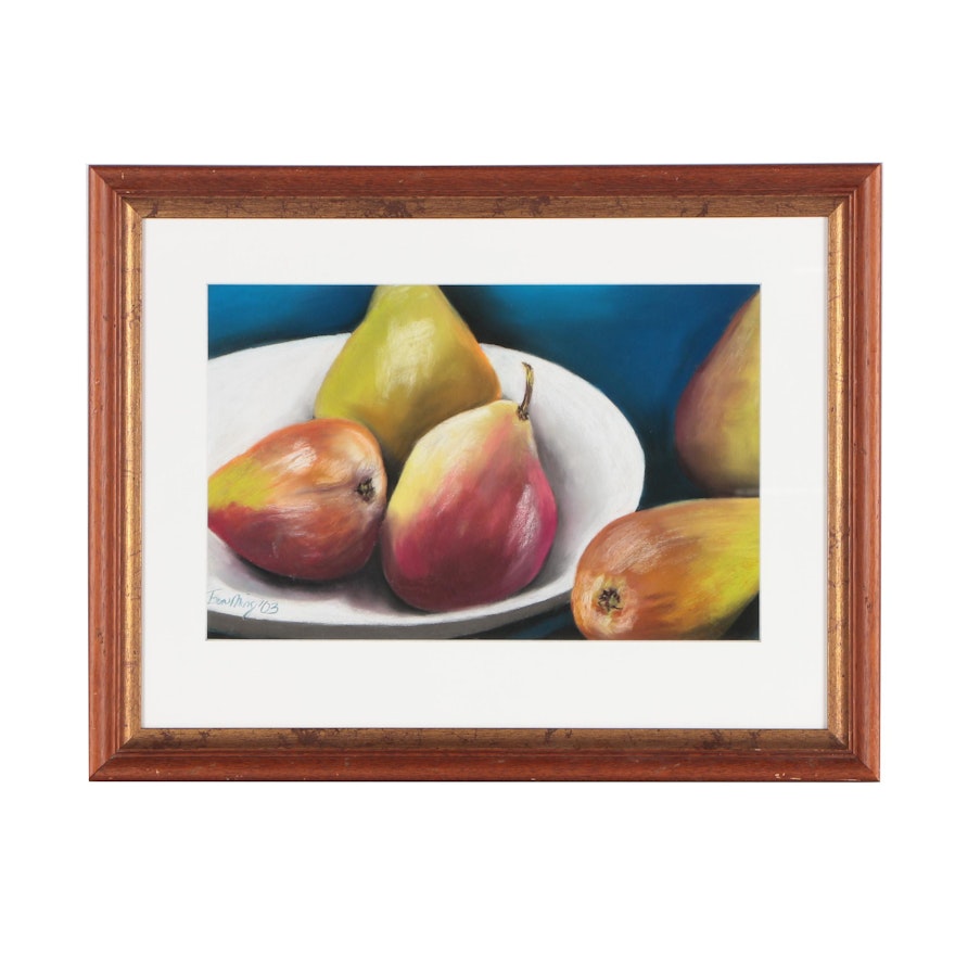 Tsun Ming Chmielinski Pastel Drawing "Pears"