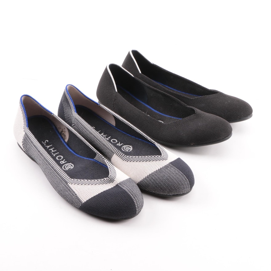 Women's Rothy's Woven Flats