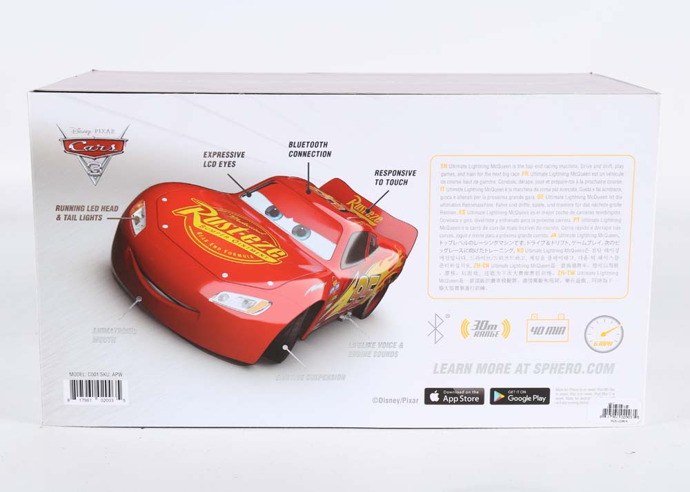 Lighting McQueen Car App-Enabled Droid by Sphero