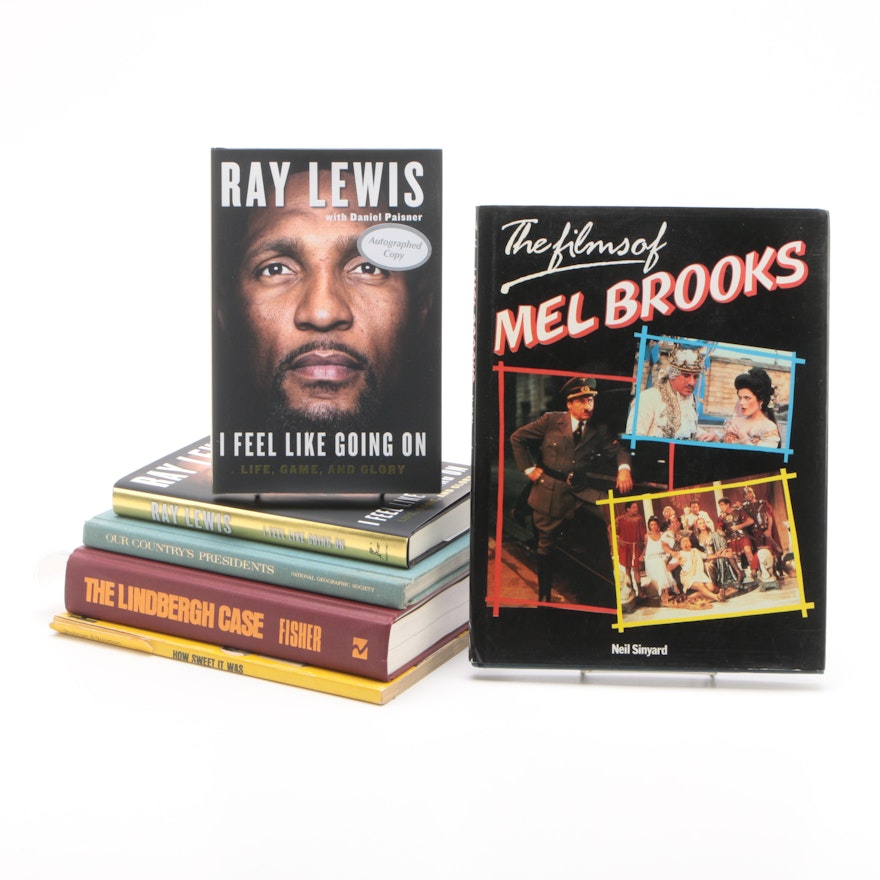 Nonfiction Books including Signed "The Films of Mel Brooks"