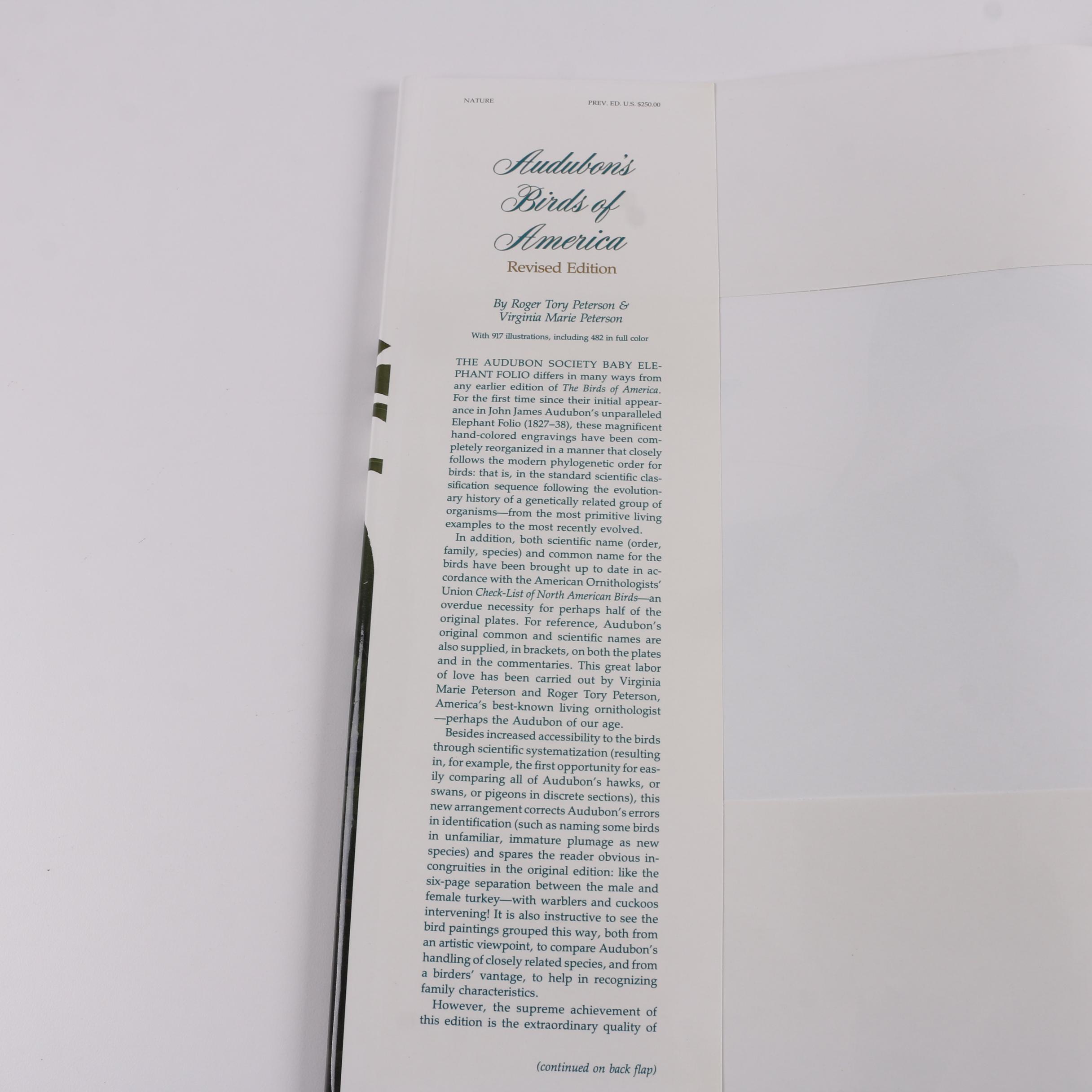 1993 First Artabras Edition "Audubon's Birds of America" Baby Elephant Folio