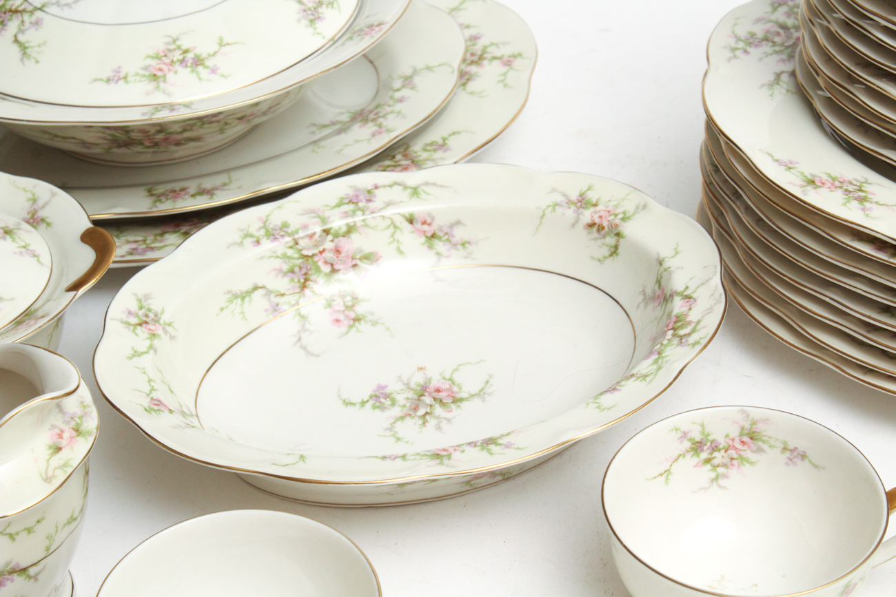 Theodore Haviland "Rosalinde" Porcelain Dinnerware
