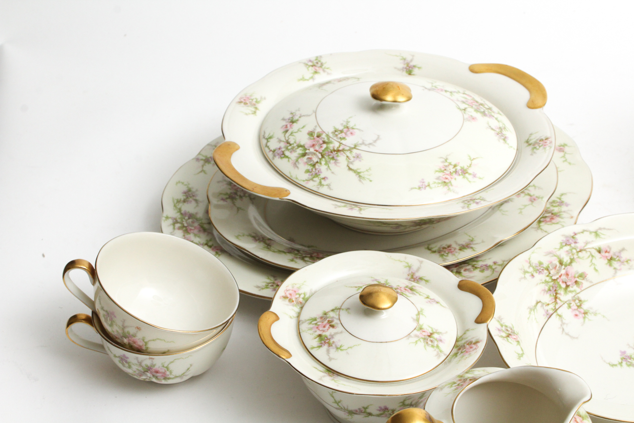 Theodore Haviland "Rosalinde" Porcelain Dinnerware