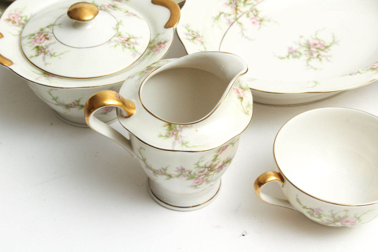 Theodore Haviland "Rosalinde" Porcelain Dinnerware