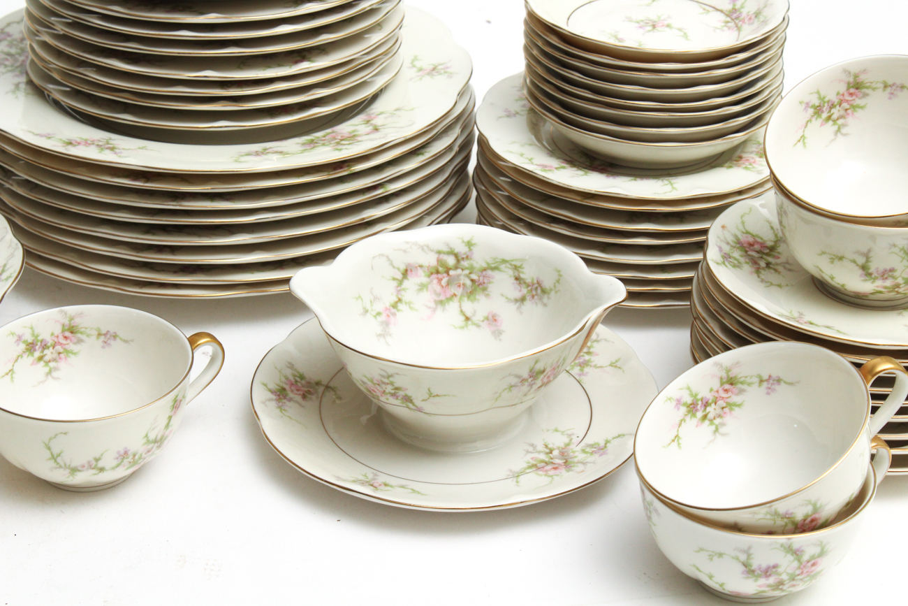 Theodore Haviland "Rosalinde" Porcelain Dinnerware