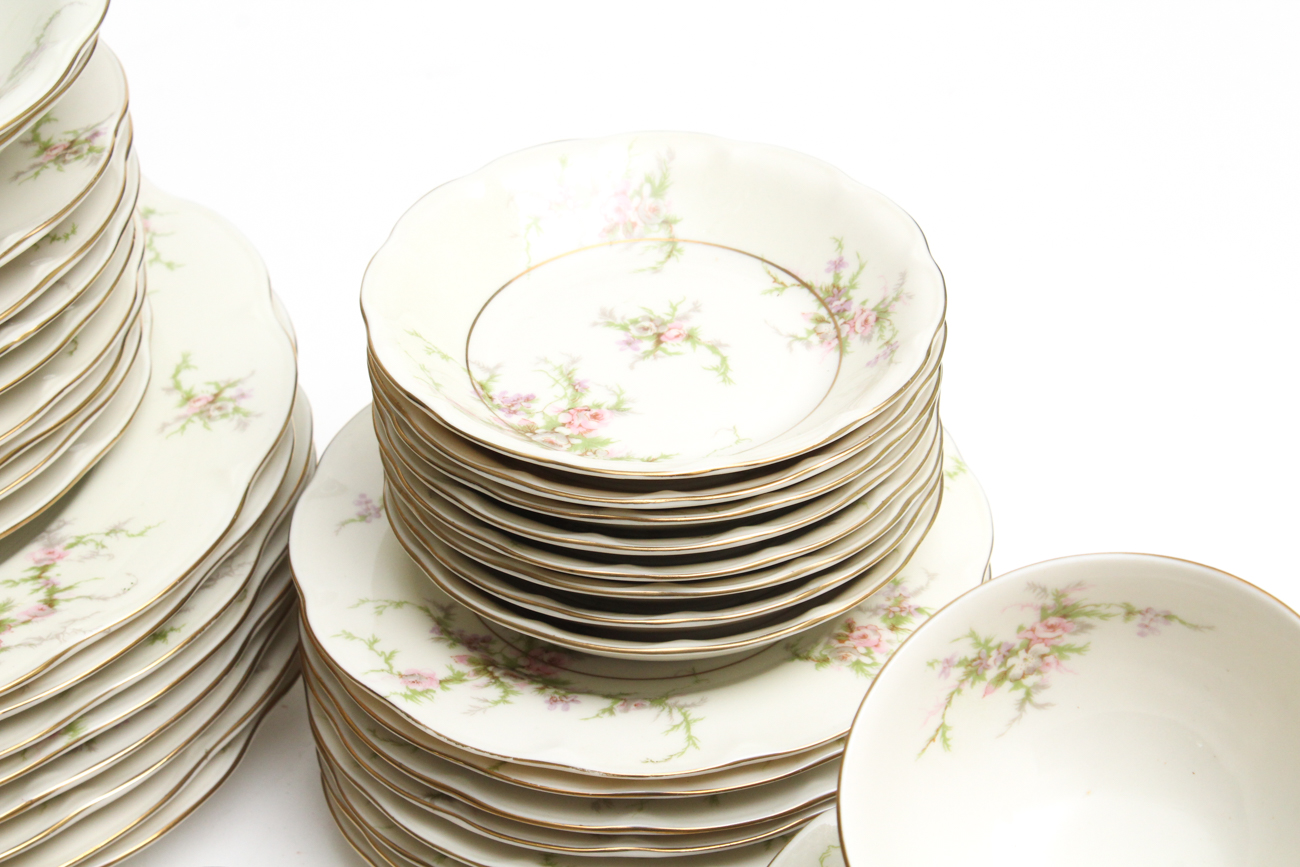 Theodore Haviland "Rosalinde" Porcelain Dinnerware