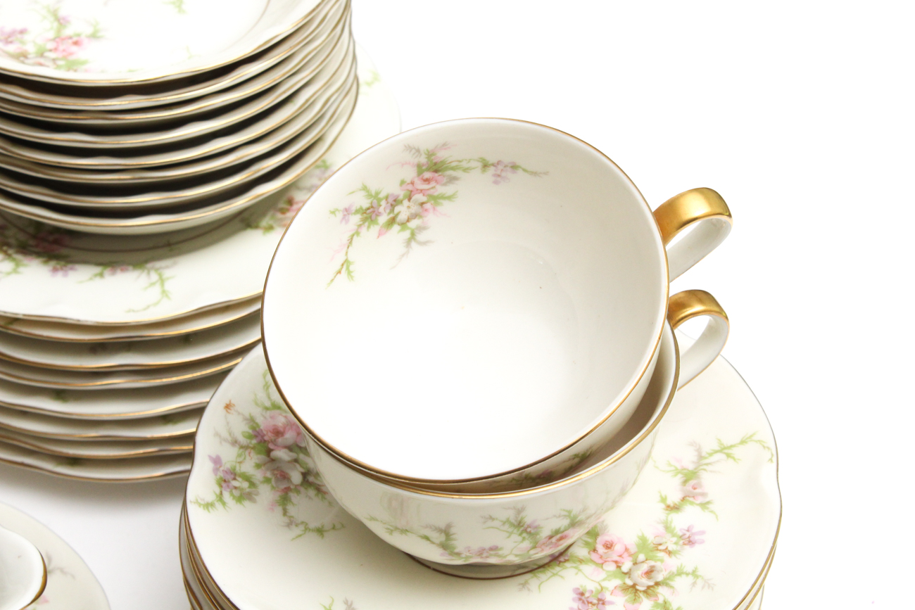 Theodore Haviland "Rosalinde" Porcelain Dinnerware