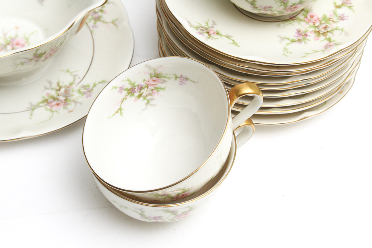 Theodore Haviland "Rosalinde" Porcelain Dinnerware