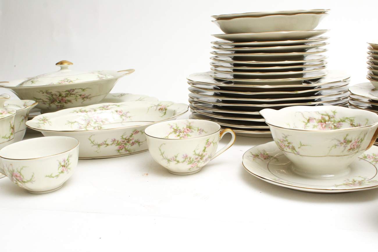 Theodore Haviland "Rosalinde" Porcelain Dinnerware