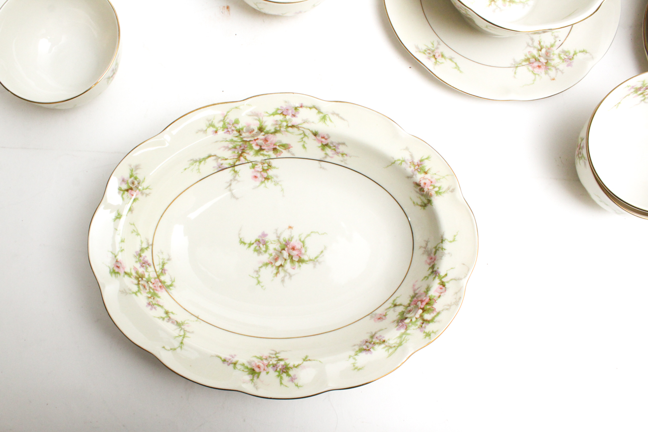 Theodore Haviland "Rosalinde" Porcelain Dinnerware