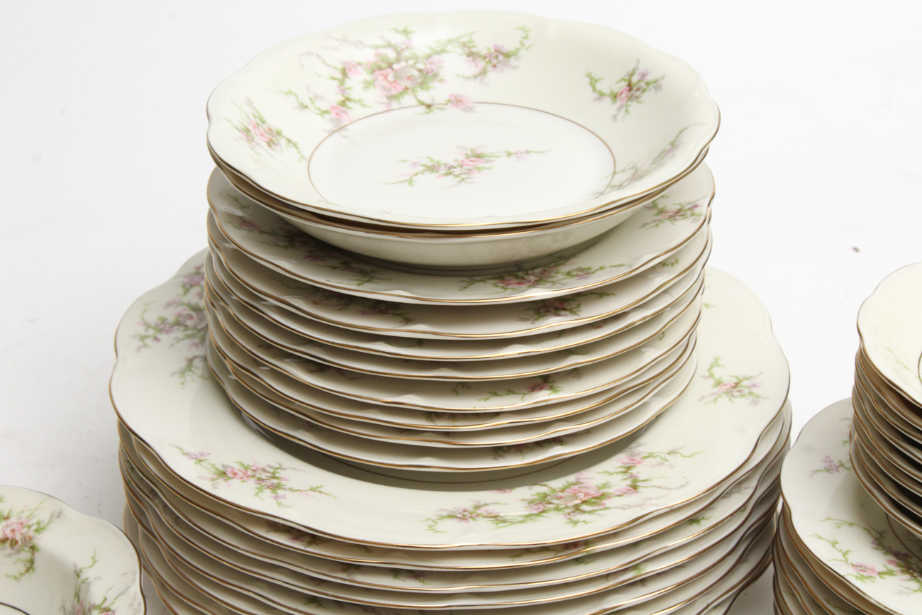 Theodore Haviland "Rosalinde" Porcelain Dinnerware